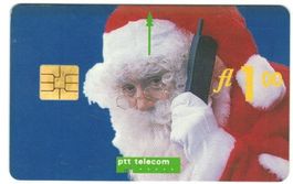 Telefonkarte Niederlande Weihnachtsmann ungebraucht