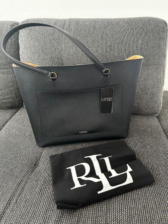 Ralph Lauren Shopper 'KARLY' schwarz