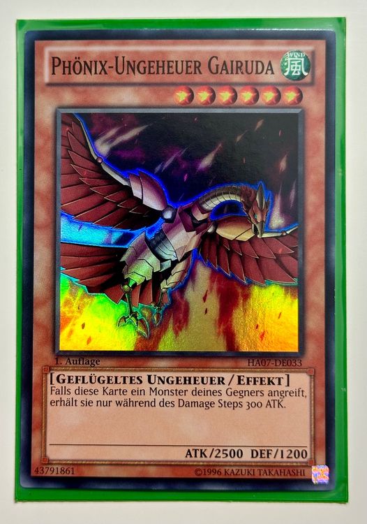 YU-GI-OH! Karte – Phoenix Beast Gairuda (DT07-EN053) – Parallel Rare, Duel Terminal Edition