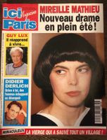 Ici Paris, No 2616, 23 août 1995, Mireille Mathieu, Guy Lux