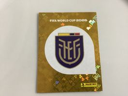 FIFA WORLD CUP 2026 Ecuador Sticker ECU 1 Panini