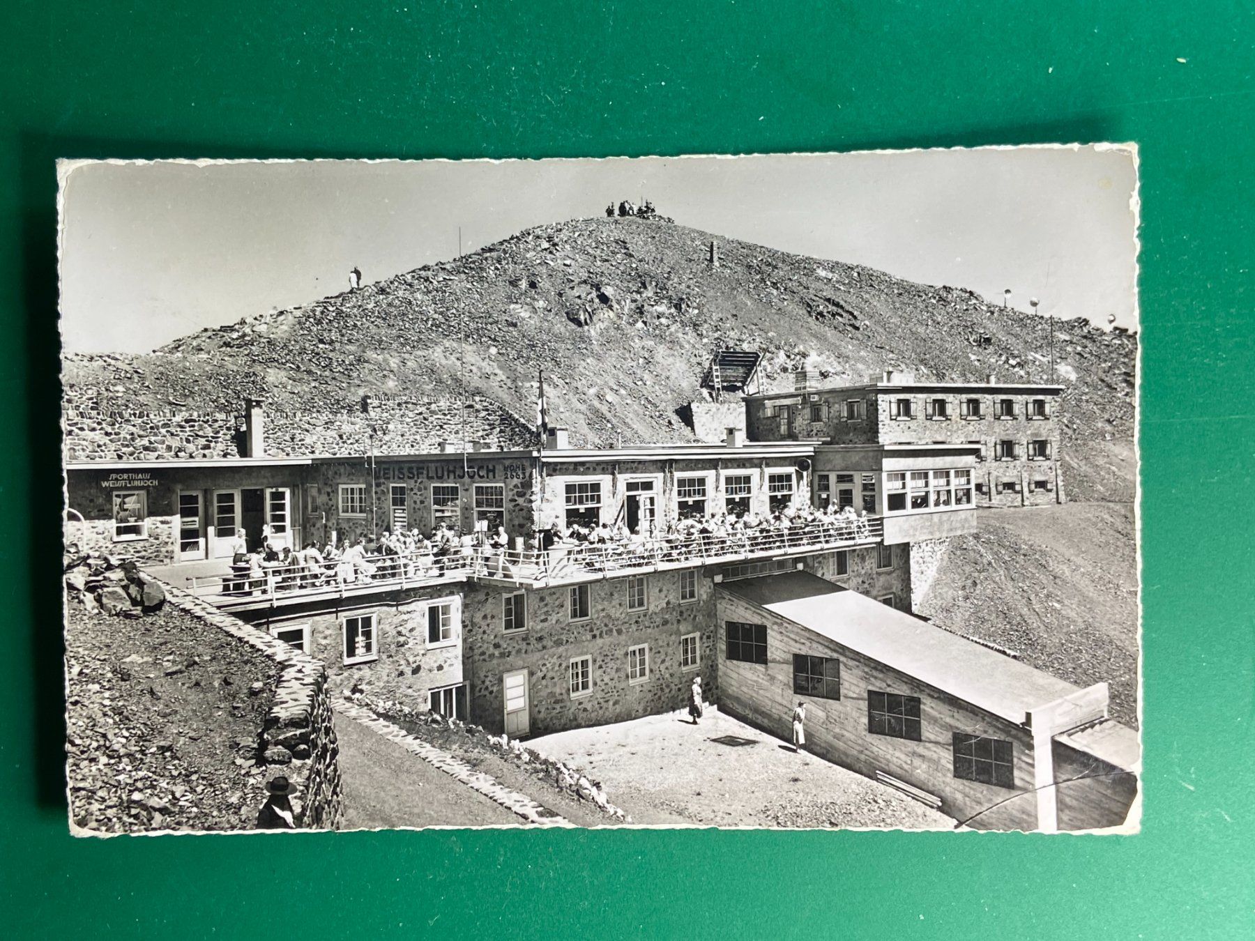 Cartoline postali: Davos-Parsenn - Weissfluhjoch – Usato da Steg VS venduto da danwer74