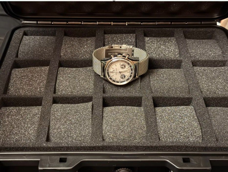 Uhrenboxen: Transportkoffer für 15 Uhren - Valise transport pour montre – Neu und originalverpackt aus Lausanne von WATCH-WORLD 3
