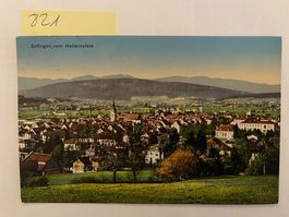 alte Ansichtskarte Zofingen, vom Heiternplatz, 1917