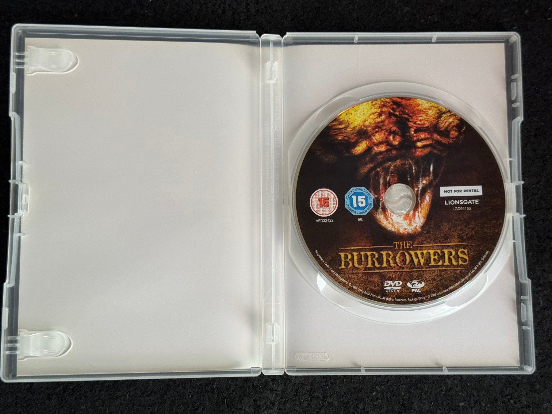 Tous les DVDs: The Burrowers "Evil will surface" DVD EN – D'occasion à Fribourg par tschjoly 4