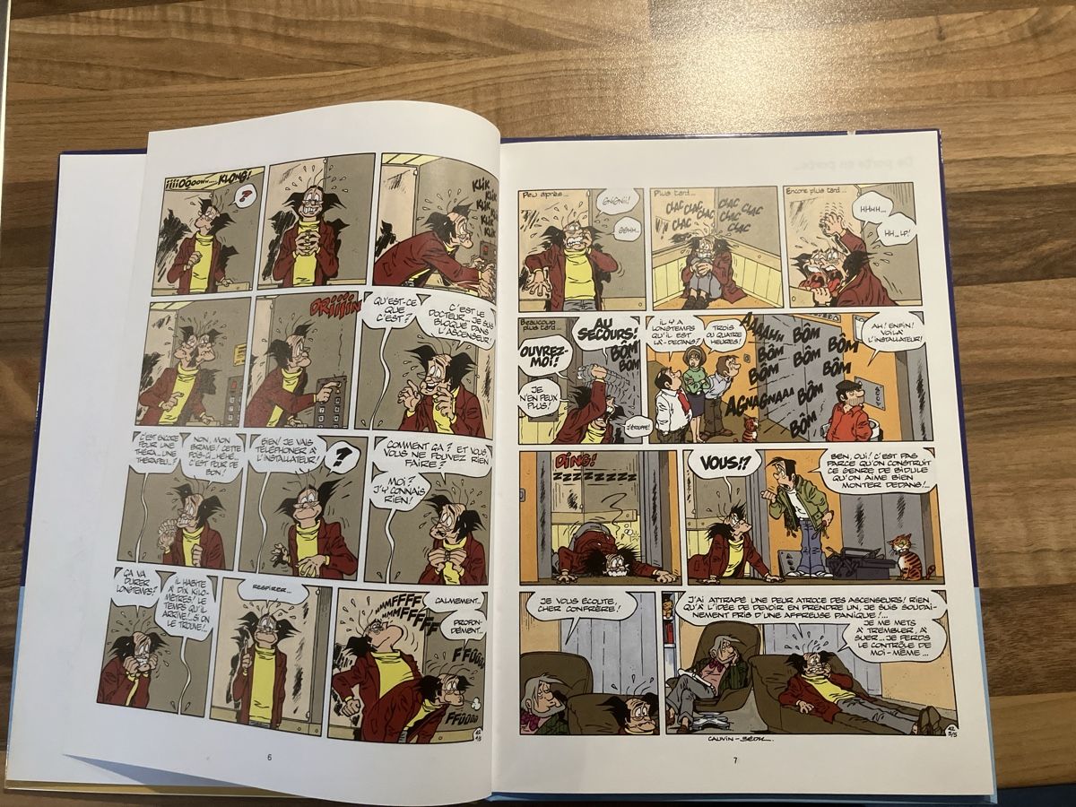 Comics: Les Psy - Bonjour l'angoisse! BD de Bédu et Cauvin 49 – Gebraucht aus Ogens von Yechrob 2
