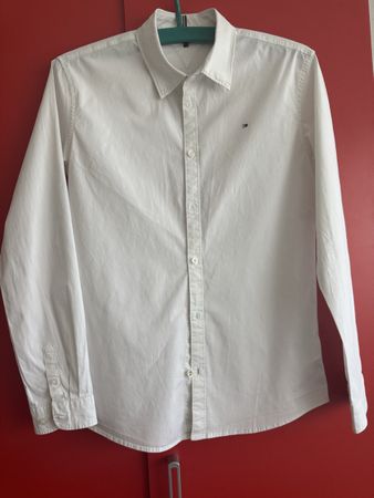 Tommy Hilfiger Hemd, Grösse 176, weiss, Top Zustand!