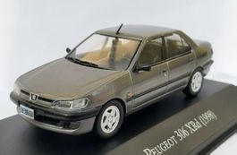 Peugeot 306 XRd Limousine Phase II 1997-2001 grau met.  1:43