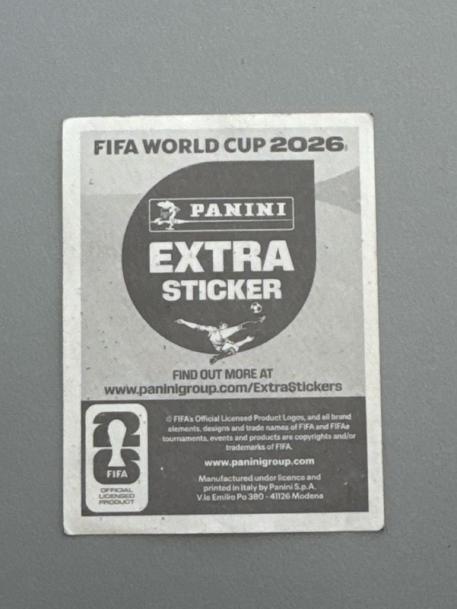 Panini Carte collezionabili: Christiano Ronaldo extra Sticker gold – Usato da Nussbaumen AG venduto da Daniela_82 1