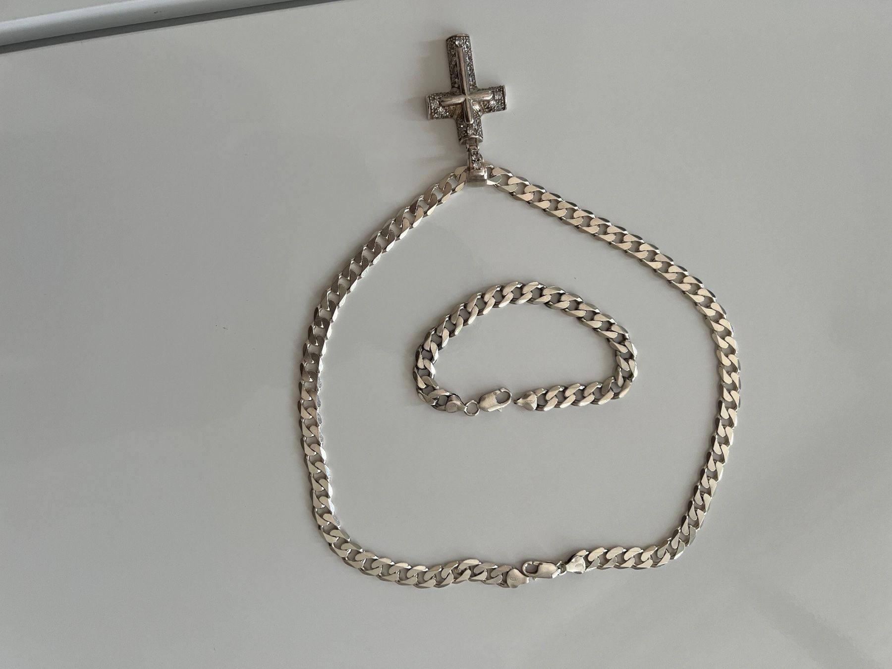 Ketten: 925 Silber Halskette und Armband – Neu (gemäss Beschreibung) aus Zürich von fek_rmb7 4