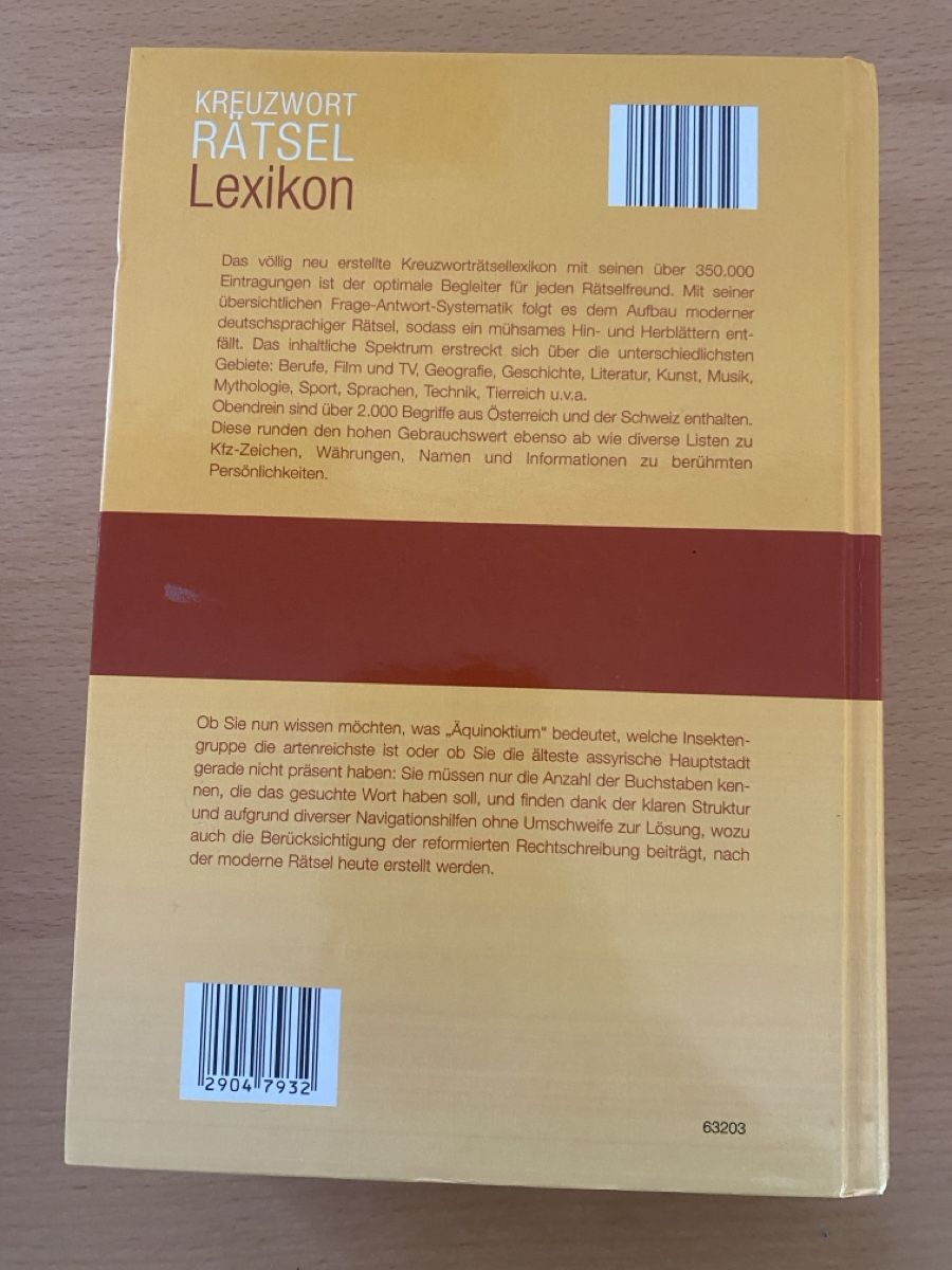 Libri: Rätsel Lexikon – Usato da Leibstadt venduto da Shopcity 1