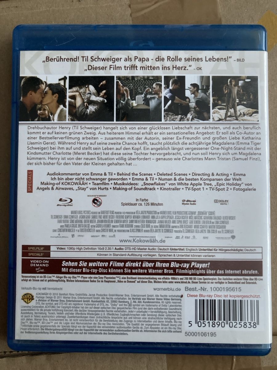 Tutti i DVDs: Kokowaah (Blu-Ray) – Usato da Neuchâtel venduto da Tradeboi 1