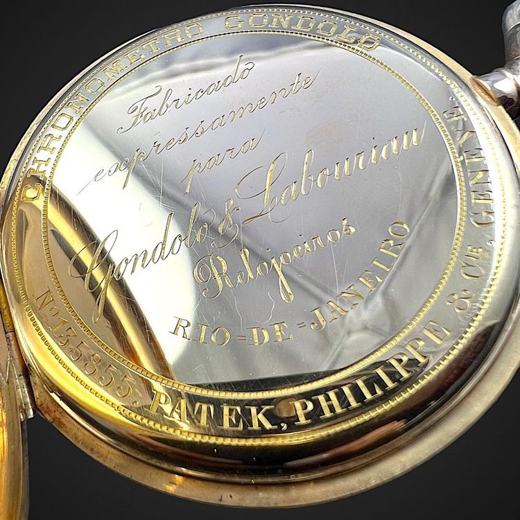 Patek Philippe Taschenuhr Gondolo Chronometer 18k *650 (D'occasion
