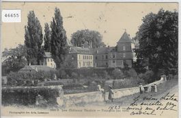 Les Chateau Vaudois - Prangins (en 1904) animee