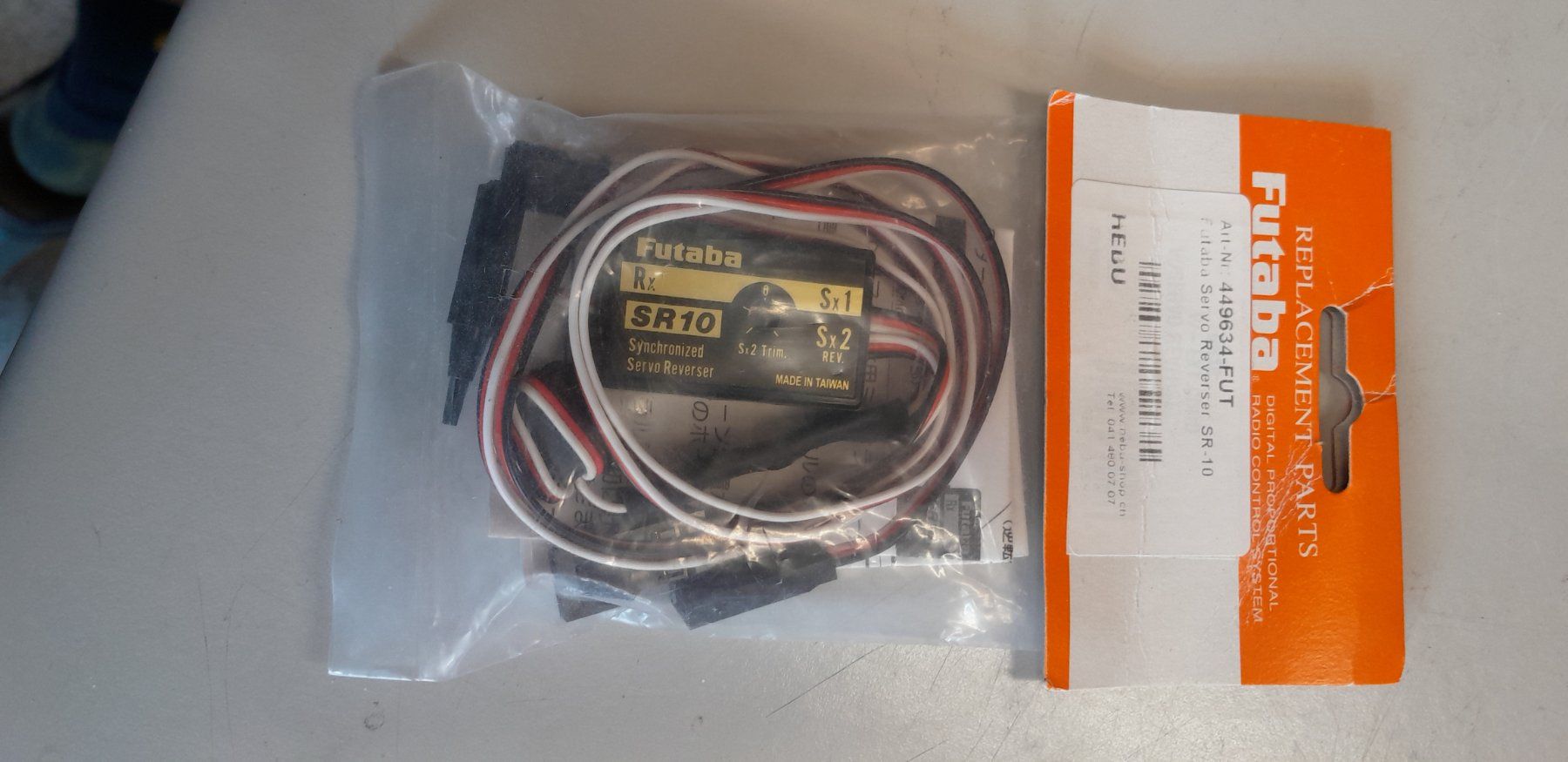Modellismo RC: Servo Reverser SR-10 – Nuovo e nell'imballaggio originale da Schwanden-Brienz venduto da Hiab650