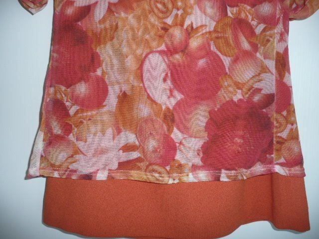 H&M Gonne: NEU modisch orange/blumig Jupe + Bluse – Nuovo (secondo la descrizione) da Baar venduto da negombo 4
