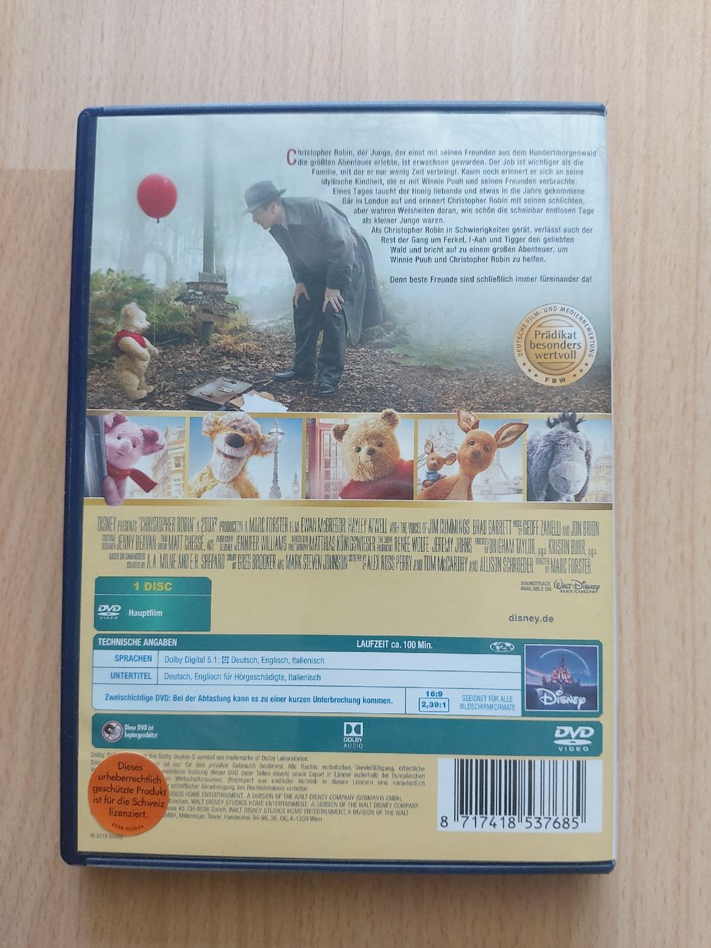 Alle DVDs: Christopher Robin – Neu (gemäss Beschreibung) aus Frenkendorf von Eona87 1