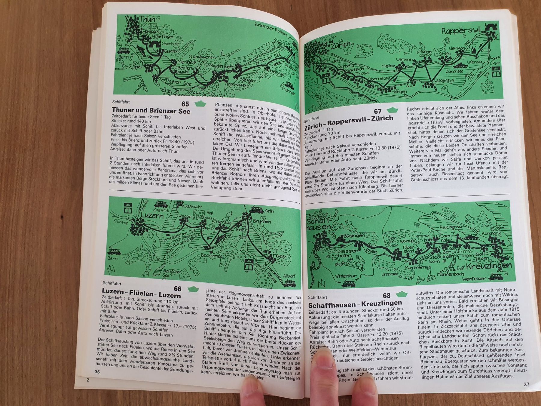 Libri: Schweizer Freizeit-Tips von Coca-Cola, vintage 1976 – Usato da Zofingen venduto da Wimbledon90 5