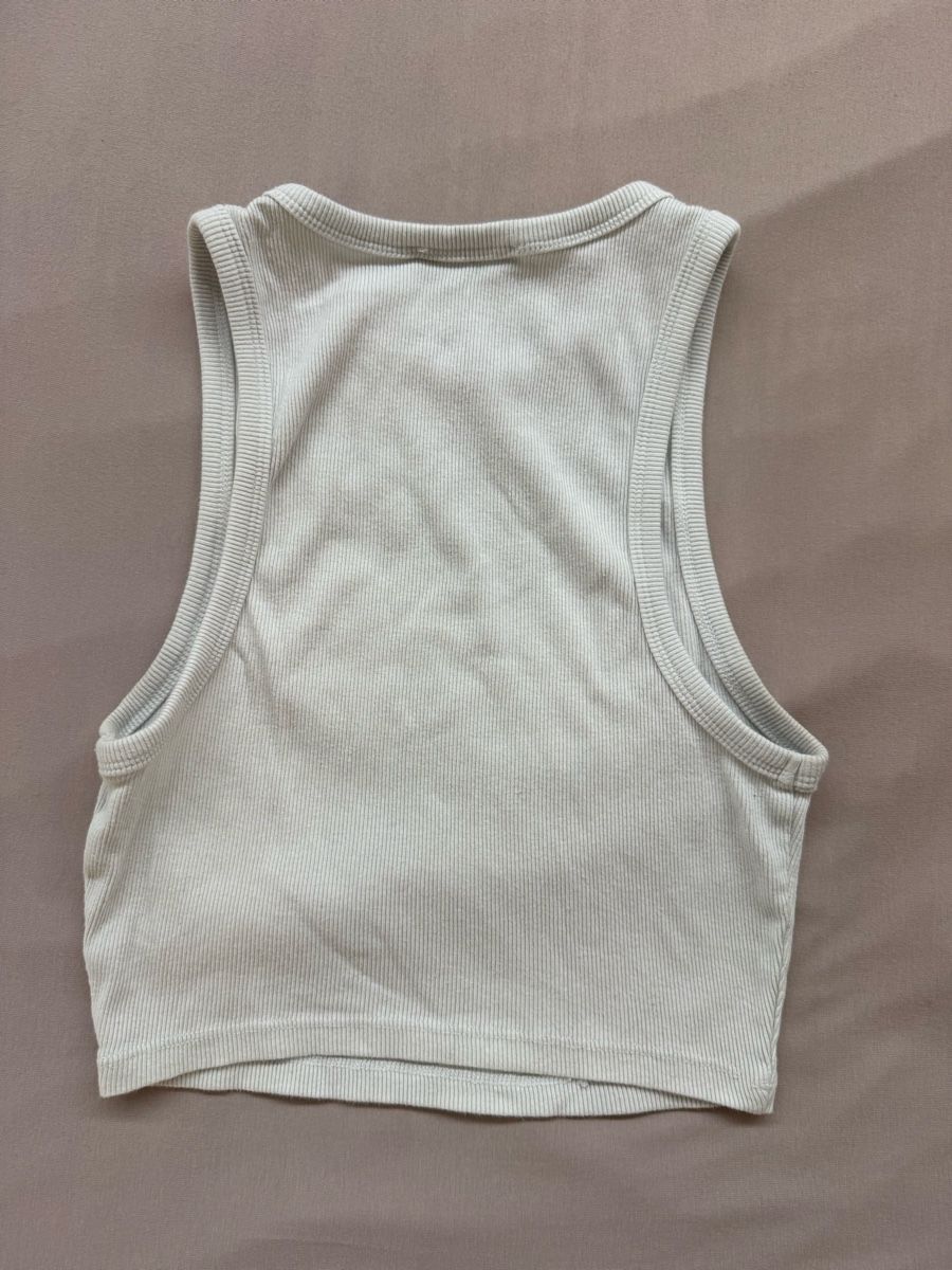 Zara Tops: Débardeur blanc ZARA taille M bon état – D'occasion à Granges VS par coraliegrd5 1