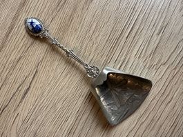 Vintage Souvenirlöffel Holland Windmühle – ca. 12 cm