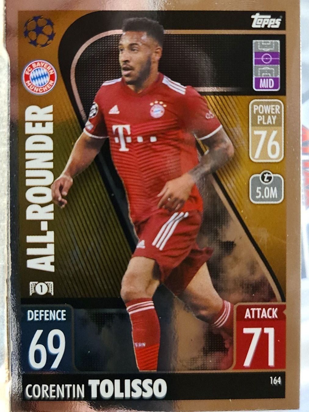 Topps Carte collezionabili: Topps Match Attax 164 – Usato da Dintikon venduto da Prime-shop
