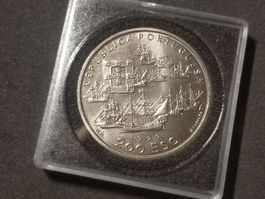Portugal 200 Escudos 1999, 500.Jahrestag Pedro Álvares