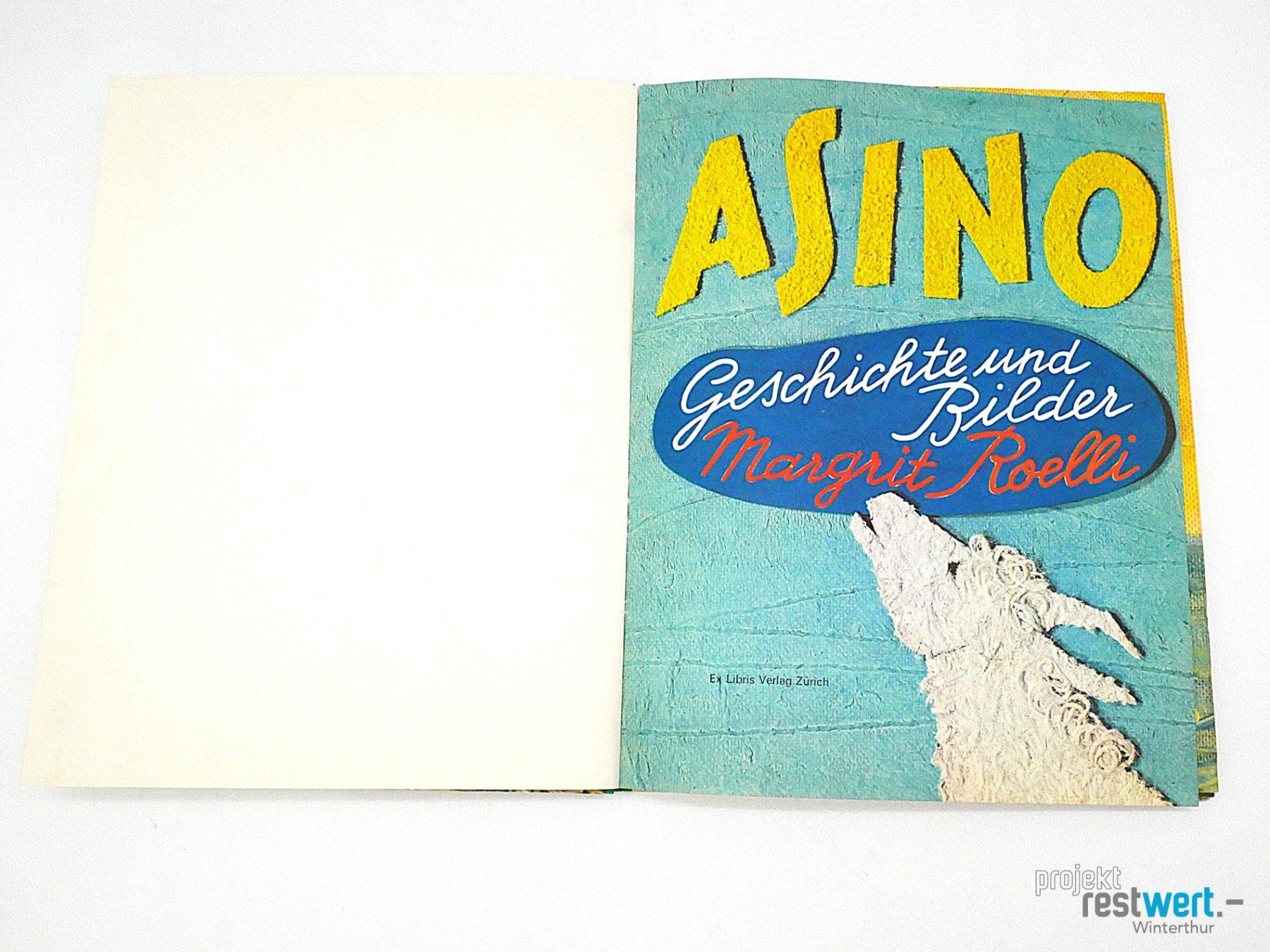 Libri: MARGRIT ROELLI Asino – Usato da Winterthur venduto da Restwert_Winterthur 1
