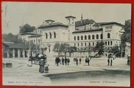 Lausanne 1907 - L'Université