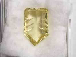 Citrin Edelstein 15.6ct. fantasy Schliff