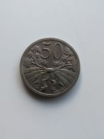 Tschechoslowakei 50 Heller Münze 1922 