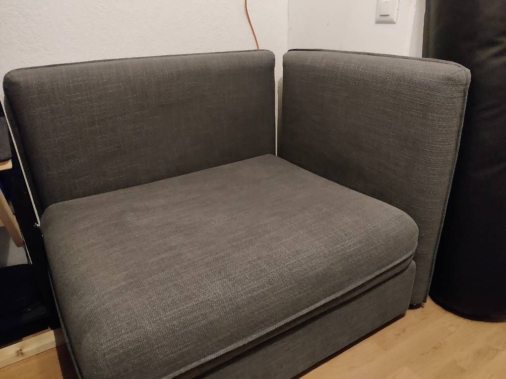 Ikea Sofas: Ikea Vallentuna Sessel Ecke dunkelgrau – Gebraucht aus Nusshof von minigerbil