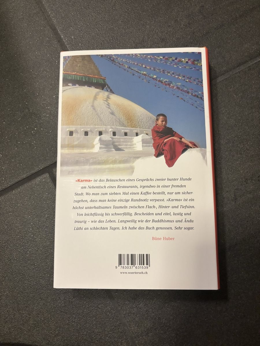Libri: Buch Karma André Lüthi Frank Baumann – Nuovo (secondo la descrizione) da Winterthur venduto da van_8fsq 1