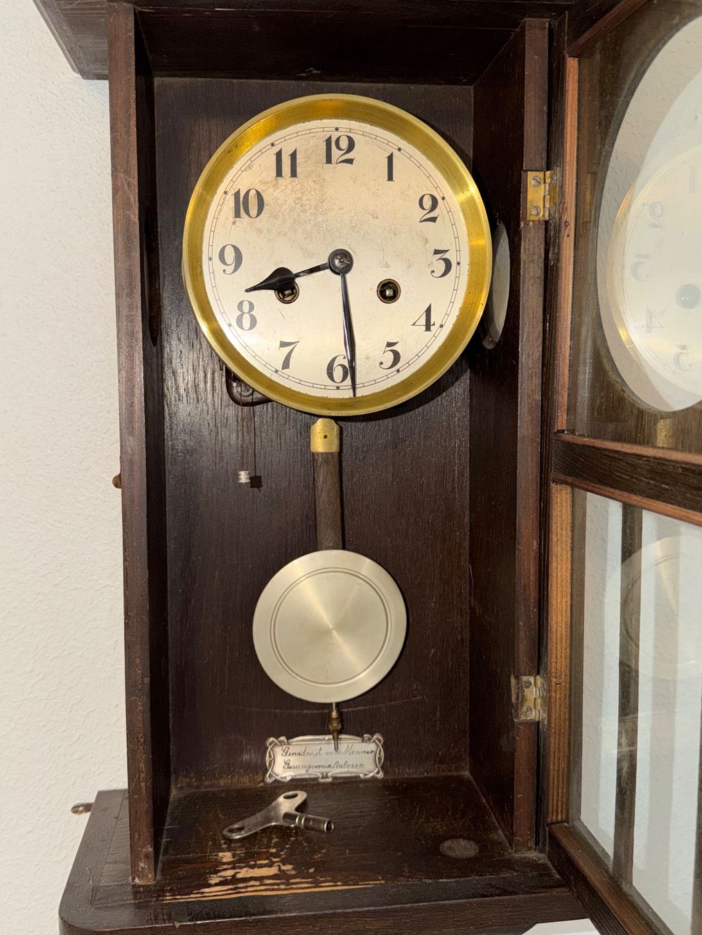 Orologi da terra & Orologi da parete: Alte Wanduhr – Difettoso da Turbenthal venduto da Steph1961 2