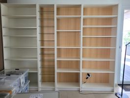 IKEA Billy Büchergestell, 2x80cm, 1x60cm,1x40cm,Höhe 202cm