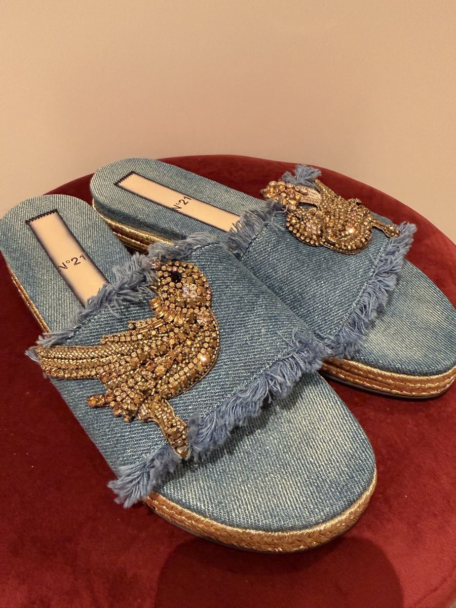N21 Damenschuhe: N°21 Denim Sandale Gr. 40 – Gebraucht aus Kilchberg ZH von Lisavivienne 1