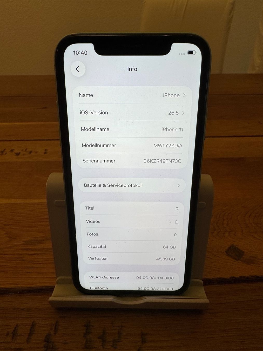 Apple Handys / Smartphones: iPhone 11 64GB – Gebraucht aus Adliswil von Busys 1