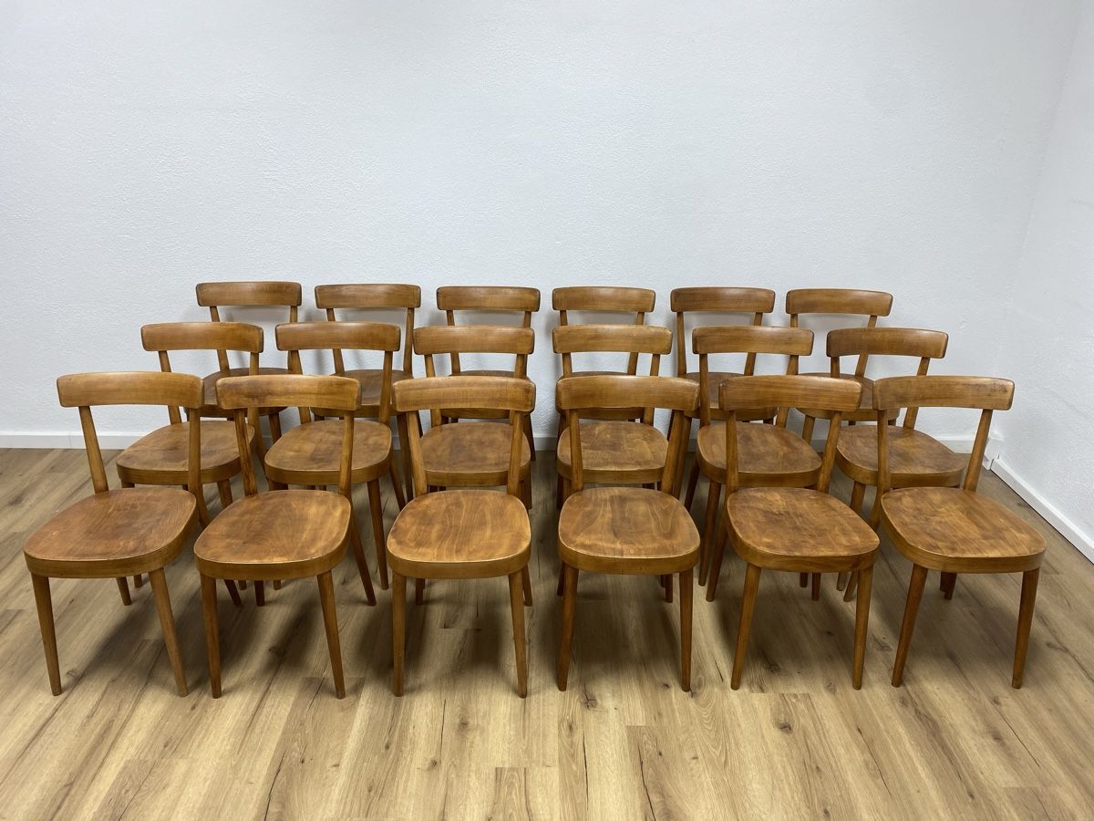 Horgen Glarus Chaises: Restaurierte Horgen Glarus Moser Stühle – D'occasion à Basel par MoebelSackmann 2