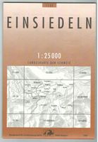 Landkarte Einsiedeln 1989