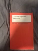 Guy de Maupassant Six contes Reclam Fremdsprachenteste