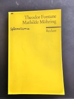 Theodor Fontane - Mathilde Möhring (Reclam) Roman 📚