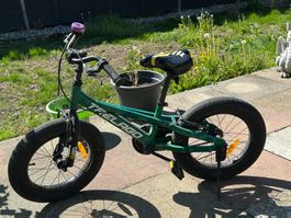 TRILAGO Kinderfahrrad 16 Zoll mit breiten Reifen+Stützrädern
