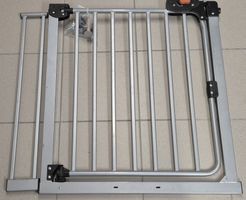 Sicherheitsgitter Metall Silber mit Befestigungsmaterial