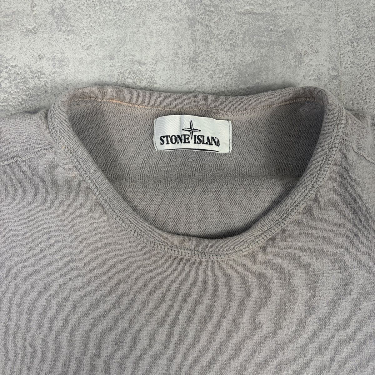 Stone Island Maglioni & Felpe: Pull Fin Stone Island Gris Taupe - Taille L   – Nuovo (secondo la descrizione) da Hauterive NE venduto da Leo_o 2