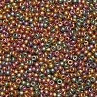 Saatperlen Miyuki Purple Iris Gold 3mm