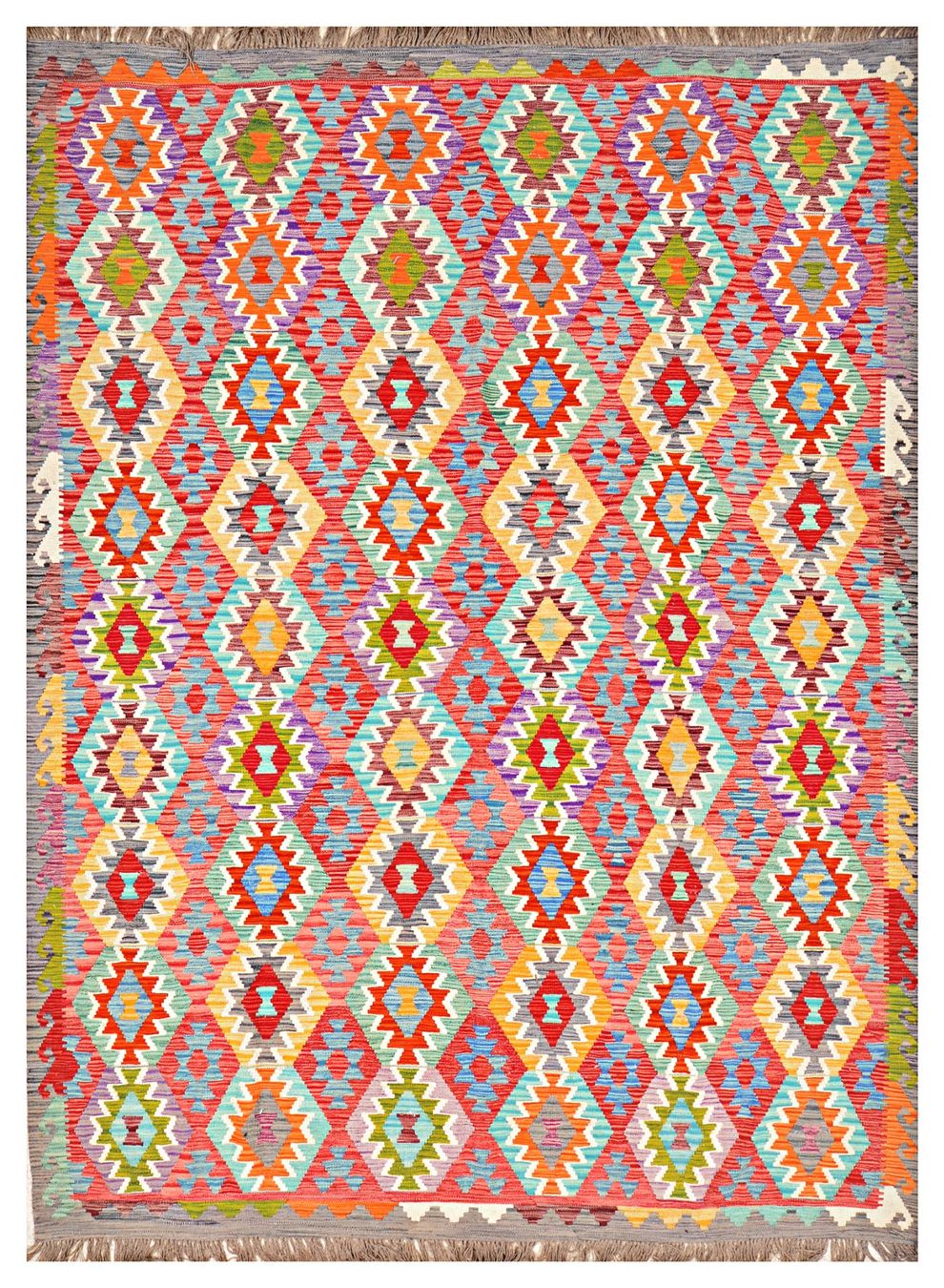 Kelim Tappeti: Oriente Kelim Teppich 345x250 cm – Nuovo e nell'imballaggio originale da Lahore venduto da Fairways79 6