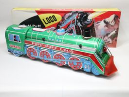 Blech Lokomotive Puff-Puff Loco neu