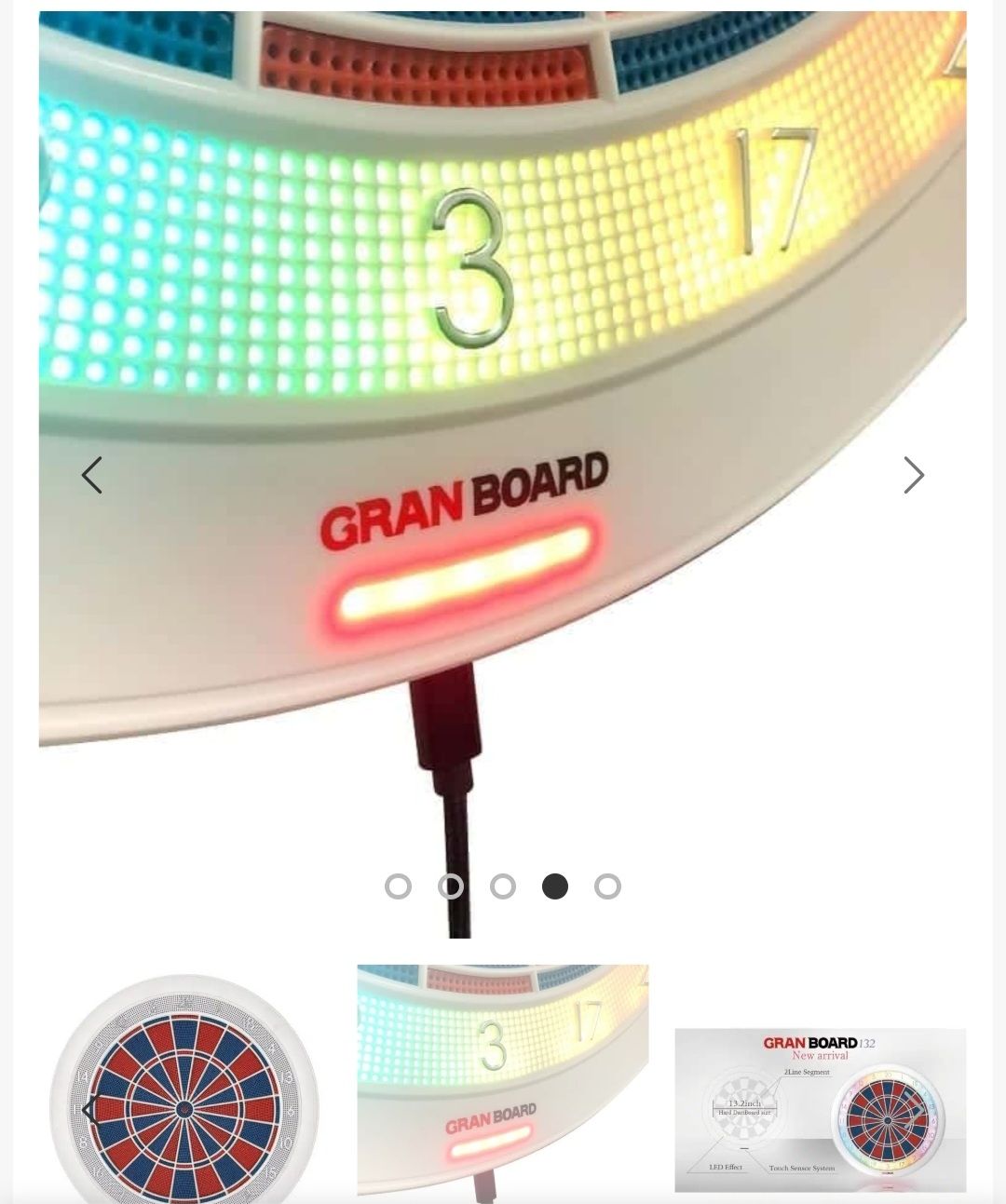 Giochi: GRANBOARD 132 SMARTBOARD ONLINE & BLUETOOTH 5.0 – Nuovo (secondo la descrizione) da Melano venduto da emm_m2jq 4