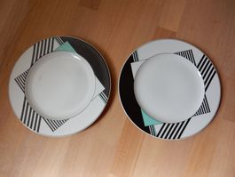 ältere Porzellan Design Platzteller 2x Arzberg NEU Vintage