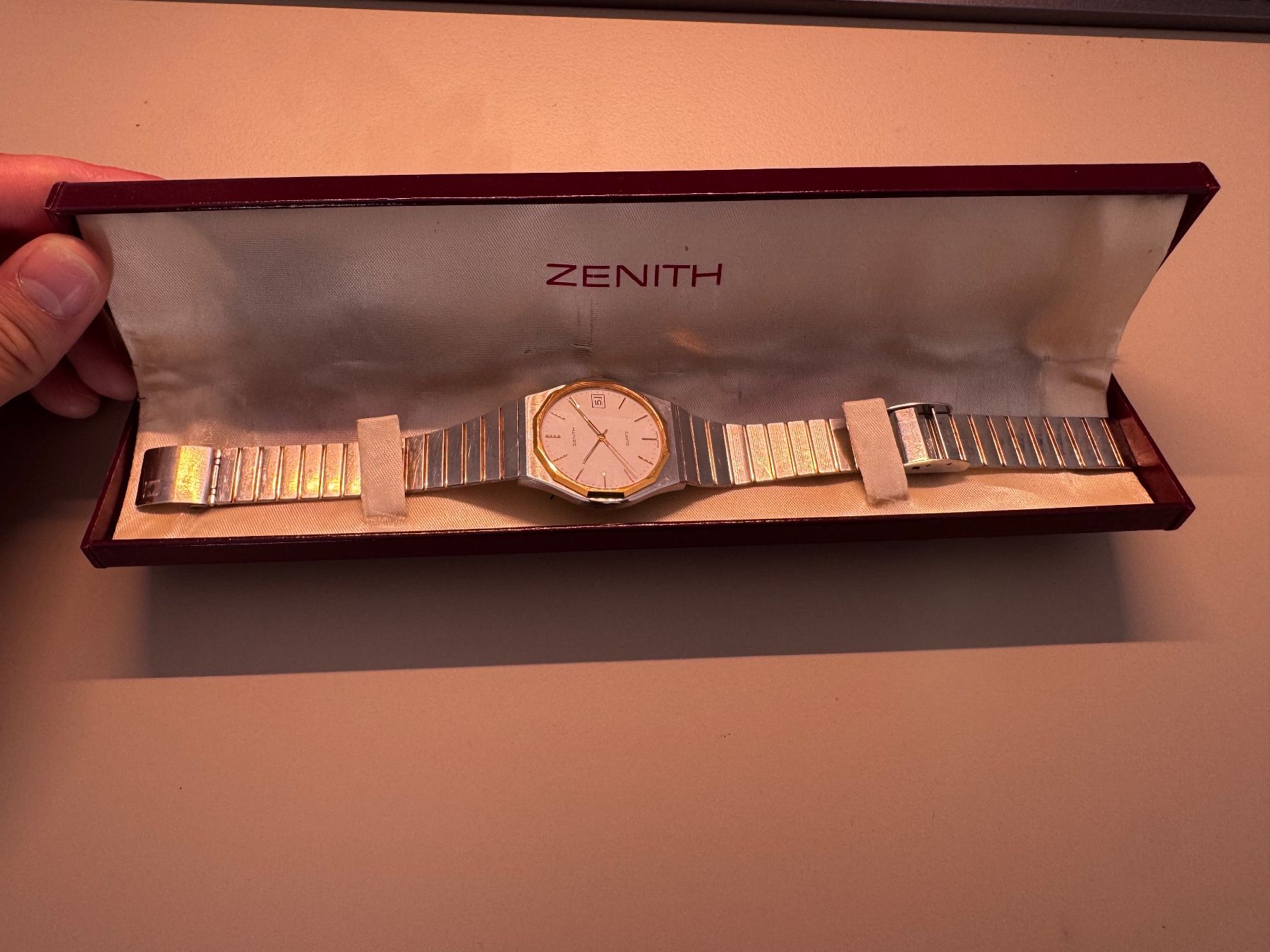 Zenith Uhren: Zenith Surf Quartz gold plated – Gebraucht aus Mannens von FabFab_95 1