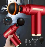 Mini Massage Gun, Rot, NEU.